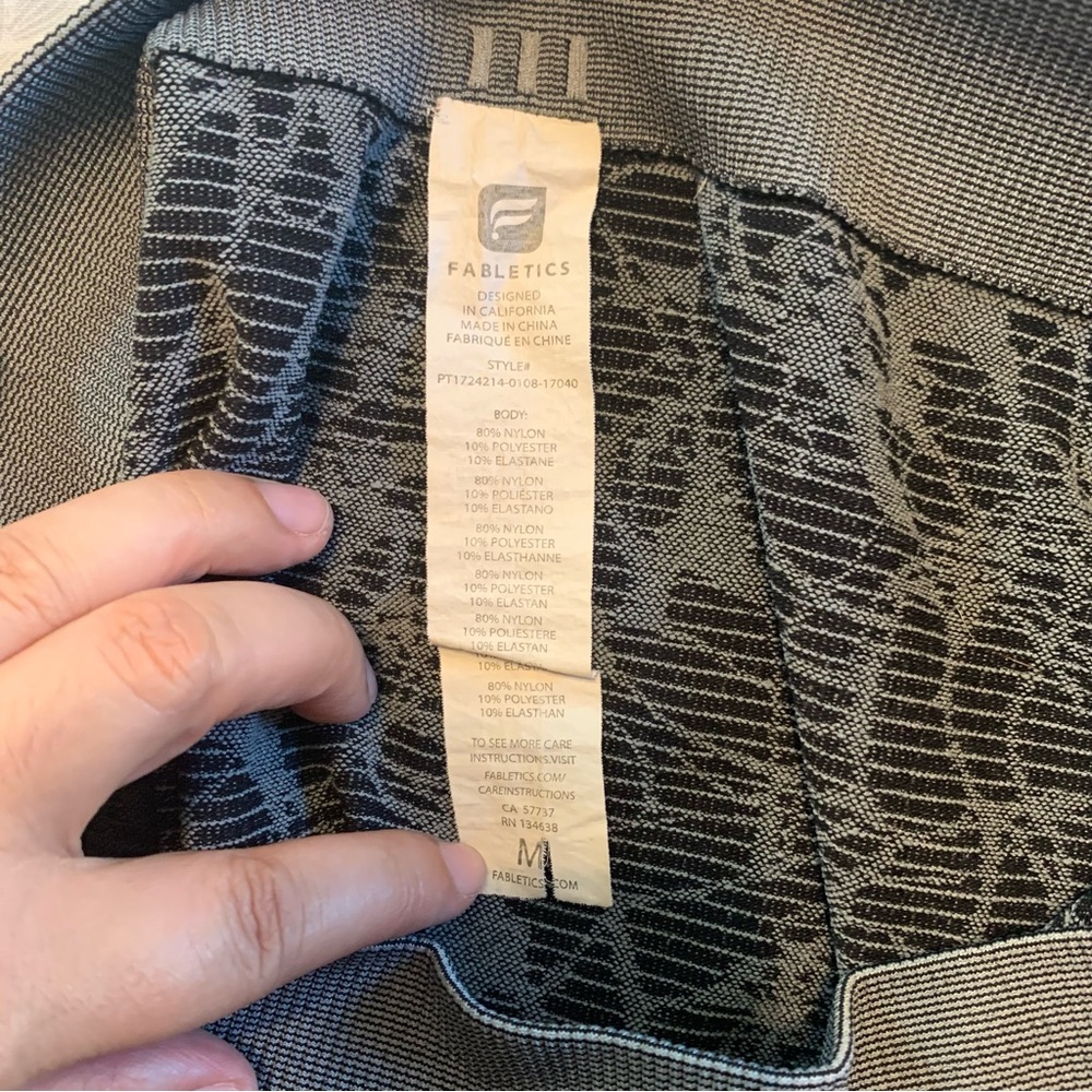 Fabletics Sebastian Seamless Legging Leggings Siz… - image 7